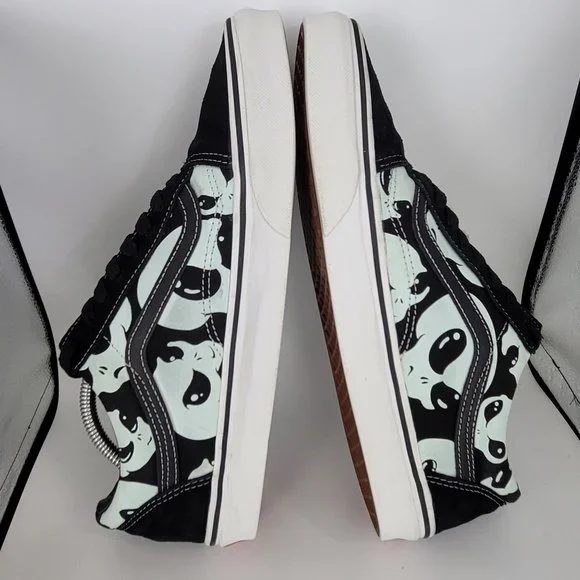 Vans SK8 Old Skool Classic Alien Ghosts Glow in the Dark Men's 508731 US Size 10 - Picture 6 of 8